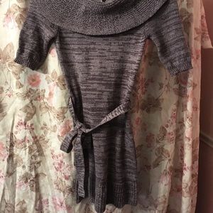 MUDD gray sweater dress-ladies small